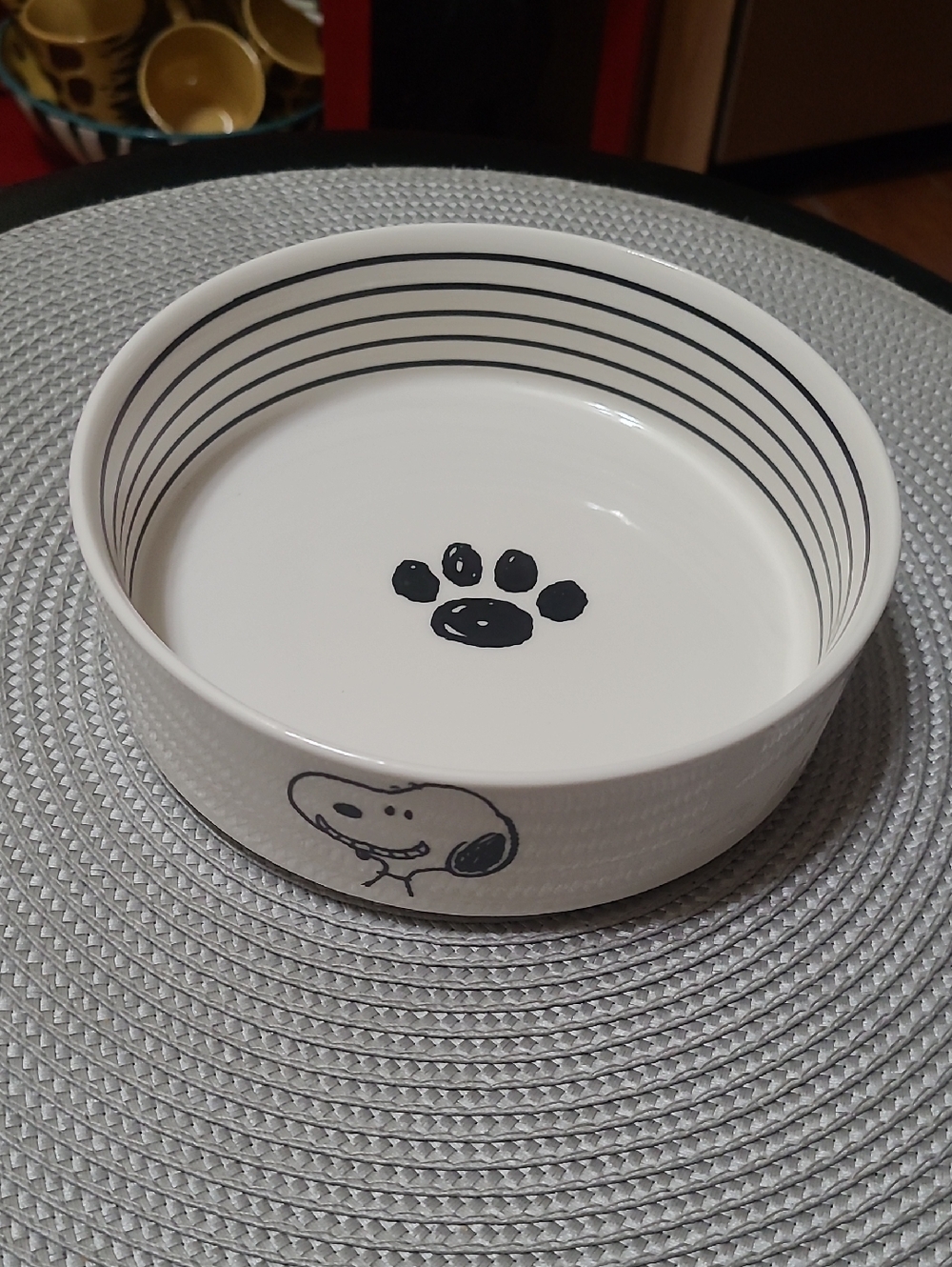 Peanuts Ceramic Pet Bowl